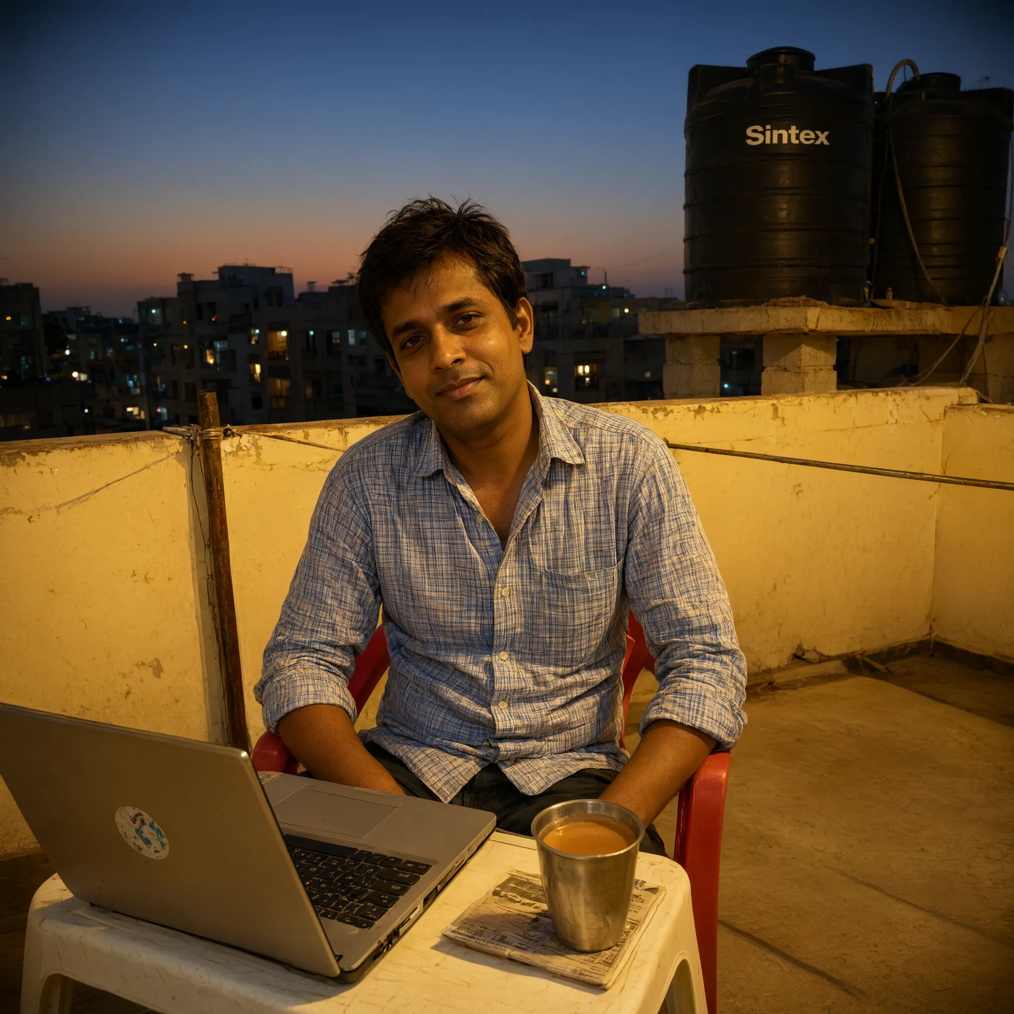 Portrait of Rajesh S.